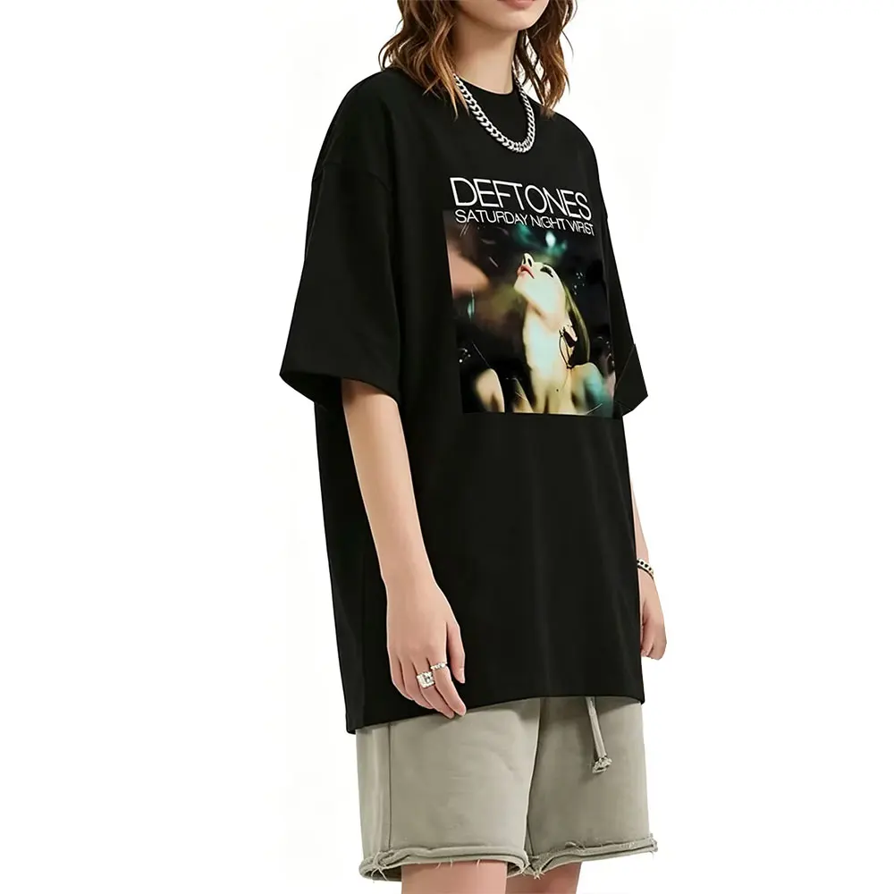 Deftones Around The Fur Saturday Night Wrist Graphic T-shirt Summer Men Women Fashion Rock Oversized Streetwear Male Casual Tees
Deftones Around The Fur Saturday Night Wrist Graphic T-shirt Summer Men Women Fashion Rock Oversized Streetwear Male Casual Tees