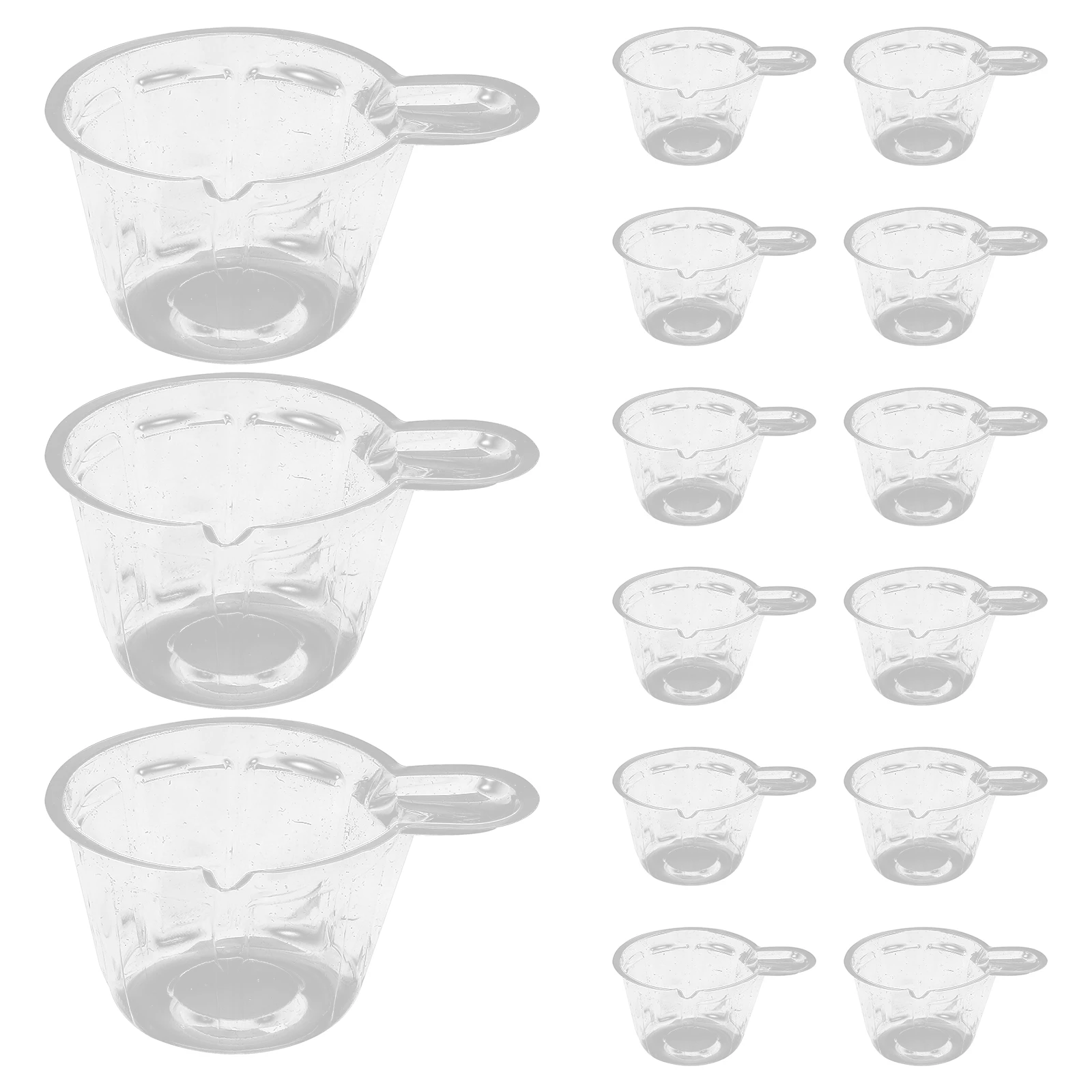 100pcs 40ml Disposable Plastic Cups Crystal Epoxy DIY Mixing Stirring Containers Pigment Toning Jewelry Making Kits Handmade 
100pcs 40ml Disposable Plastic Cups Crystal Epoxy DIY Mixing Stirring Containers Pigment Toning Jewelry Making Kits Handmade