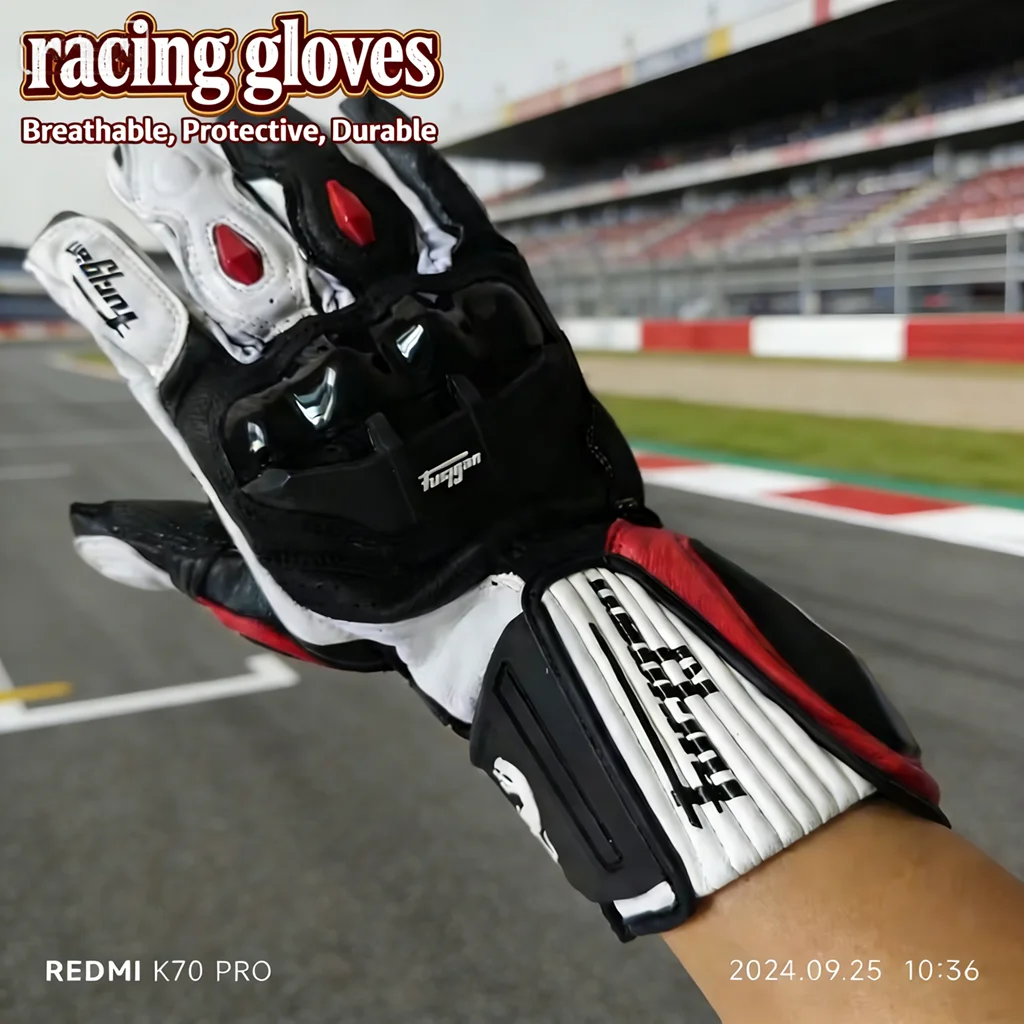 Retro Motorcycle Riding Gloves Leather Accessories Wear-resistant Motocross Knuckle Guard Finger Moto Crycling Glove gp for Men
Retro Motorcycle Riding Gloves Leather Accessories Wear-resistant Motocross Knuckle Guard Finger Moto Crycling Glove gp for Men
