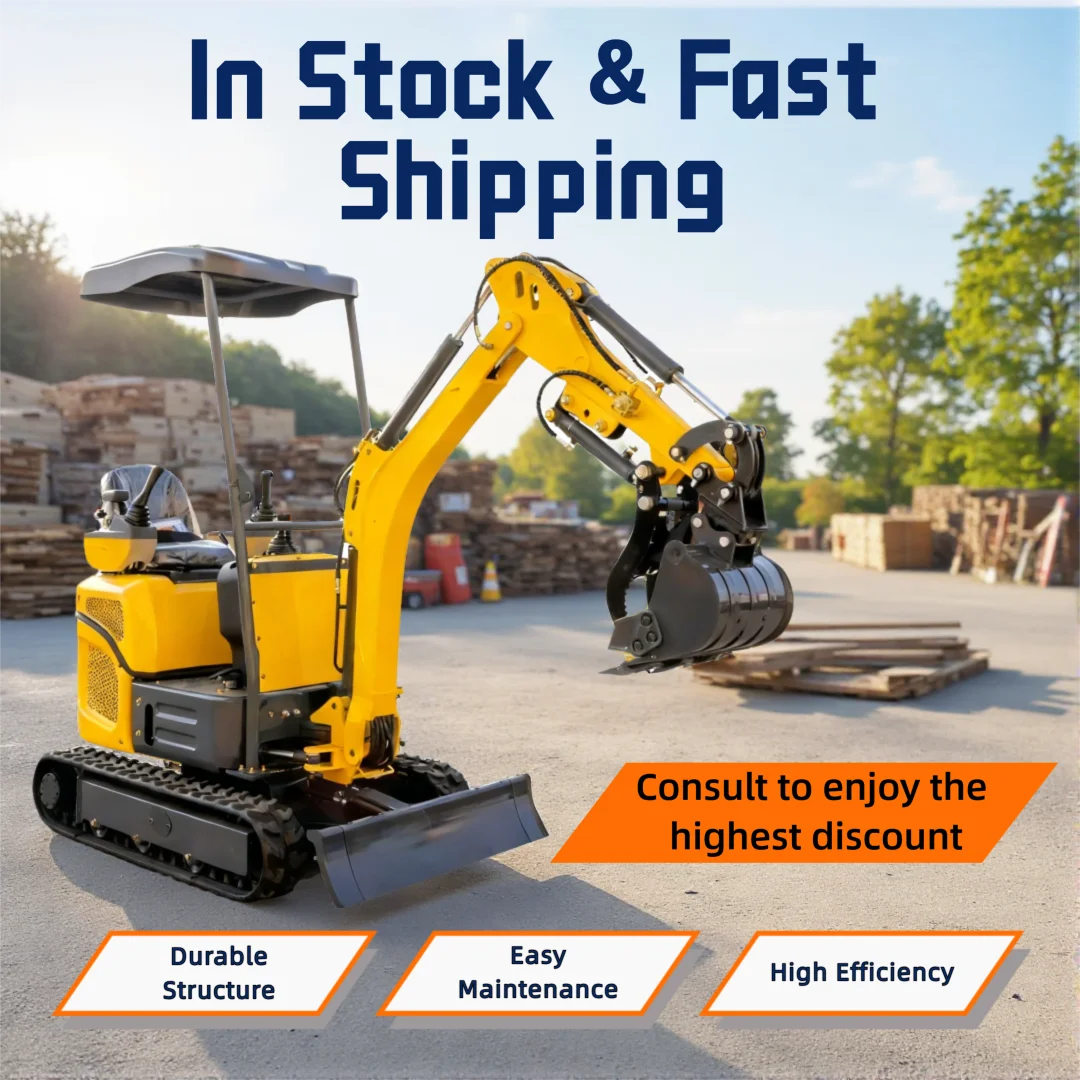 1.3 Ton Pilot Control Mini Crawler Excavator - Smooth Hydraulics, Durable Rubber Tracks
1.3 Ton Pilot Control Mini Crawler Excavator - Smooth Hydraulics, Durable Rubber Tracks