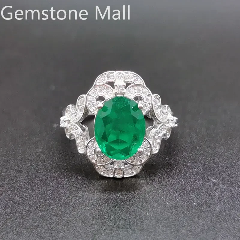 Luxury Silver Emerald Color Crystal Ring with 3 Layers 18K Gold Plated 8mm*10mm Lab Created Crystal Ring Woman Birthday Gift
Luxury Silver Emerald Color Crystal Ring with 3 Layers 18K Gold Plated 8mm*10mm Lab Created Crystal Ring Woman Birthday Gift