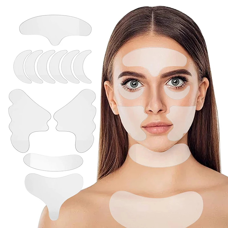 Kit de almohadillas de silicona antiarrugas,reutilizables, 11pcs ,para el pecho, cuello, Frente, ojos, parches antiarrugas
Kit de almohadillas de silicona antiarrugas,reutilizables, 11pcs ,para el pecho, cuello, Frente, ojos, parches antiarrugas