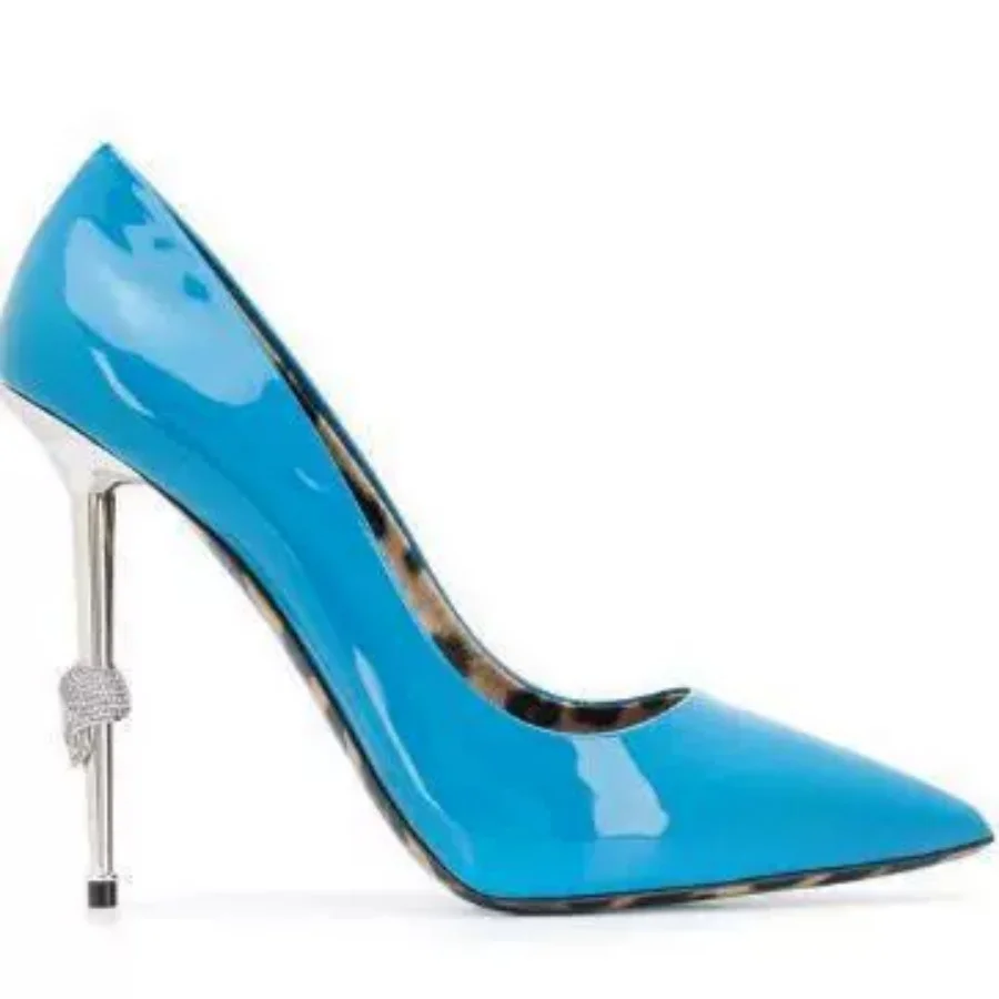 Women Satin Leather Pointed Toe High Heel Pumps Rhinestone Crystal Skull Decor Metal Stiletto Heel Slip On Party Dress Shoes
Women Satin Leather Pointed Toe High Heel Pumps Rhinestone Crystal Skull Decor Metal Stiletto Heel Slip On Party Dress Shoes