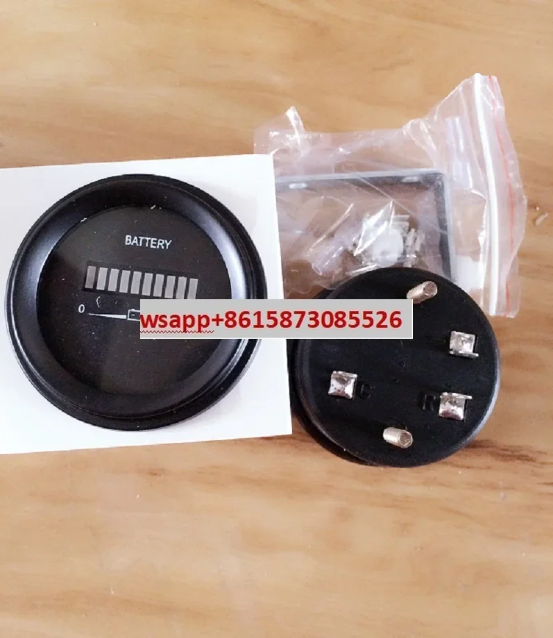 Round battery meter Electric forklift meter Ten-segment LED capacity meter indicator
Round battery meter Electric forklift meter Ten-segment LED capacity meter indicator