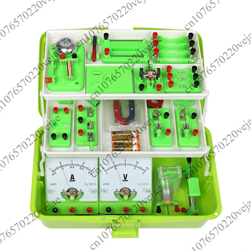 Physics Labs Basic Electricity Discovery Circuit Magnetism Experiment Kits Science Education Toy for Junior Senior High School
Physics Labs Basic Electricity Discovery Circuit Magnetism Experiment Kits Science Education Toy for Junior Senior High School