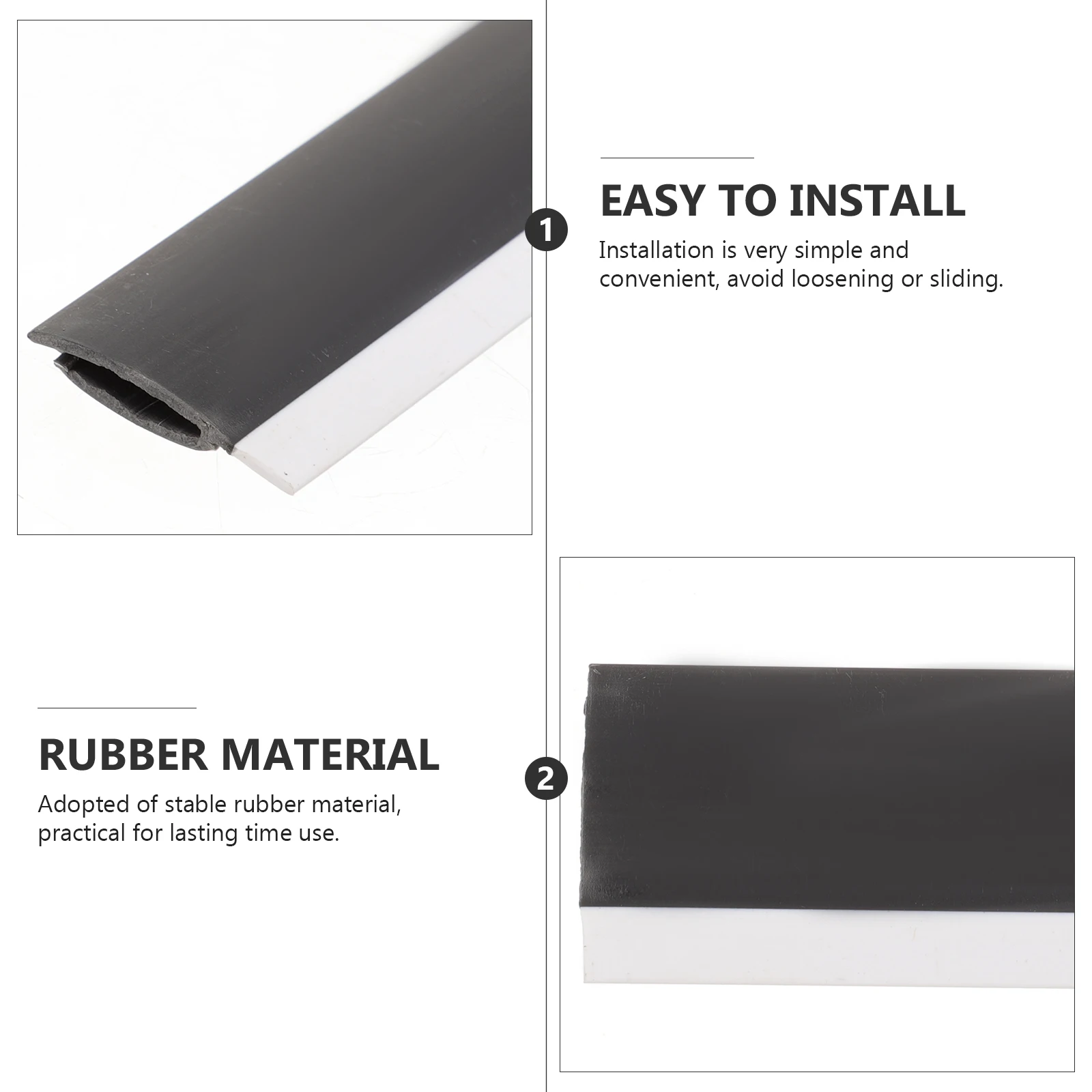 4pcs Dustpan Rubber Lip Replacement 26cm Soft Black Garbage Shovel Accessories Dustpan Edge Home Supplies Practical Use Long
4pcs Dustpan Rubber Lip Replacement 26cm Soft Black Garbage Shovel Accessories Dustpan Edge Home Supplies Practical Use Long