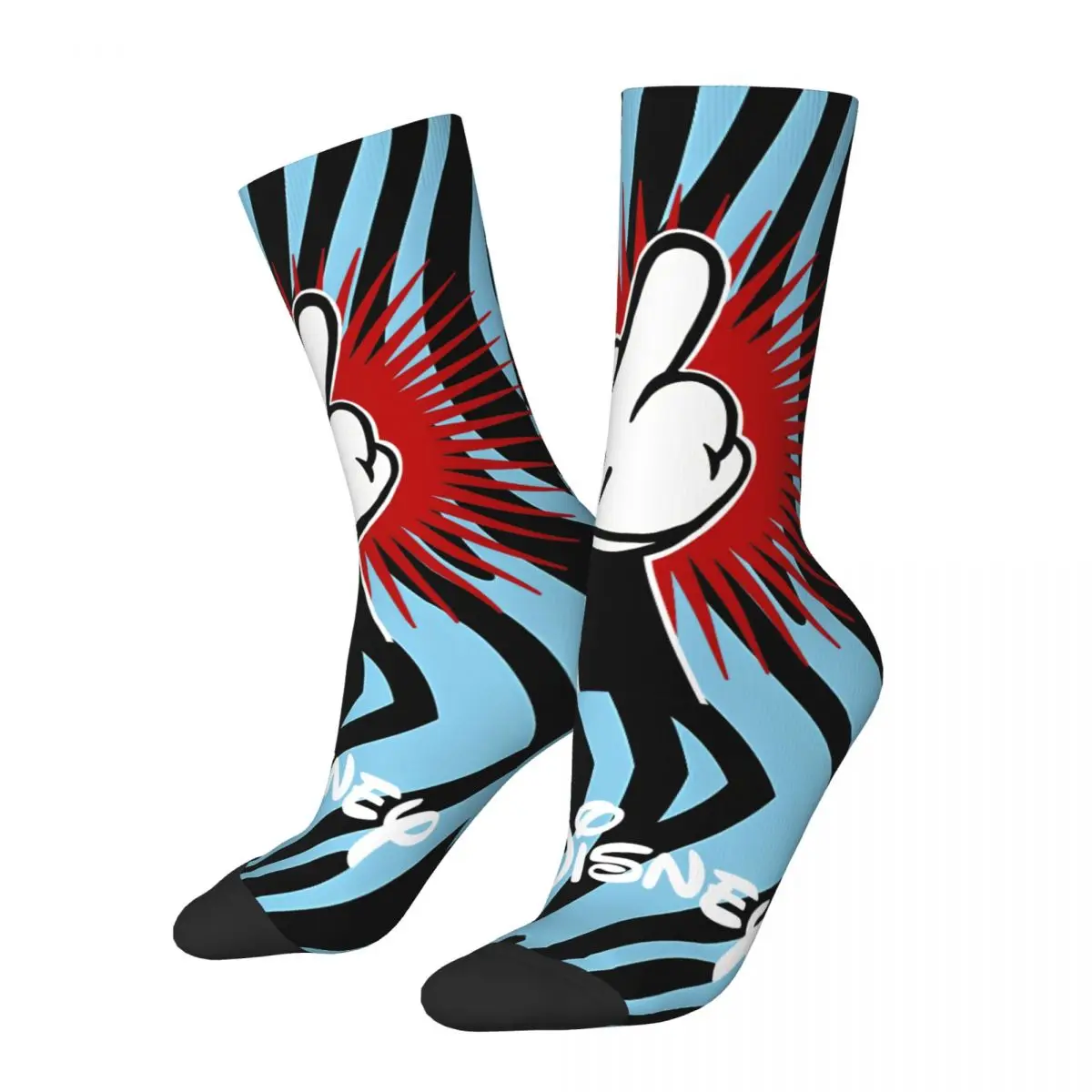 Funny Crazy Disney White Logo Sock for Men Hip Hop Harajuku Disney Mickey Mouse Happy Quality Pattern Printed Boys Crew Sock
Funny Crazy Disney White Logo Sock for Men Hip Hop Harajuku Disney Mickey Mouse Happy Quality Pattern Printed Boys Crew Sock