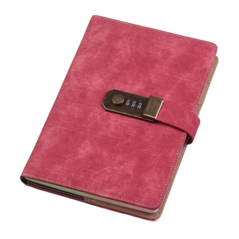 PU Leather Cover Diary Book with Lock Chinese Style Simple Atmosphere Password Lock Notebook with Coded Lock Thickened
PU Leather Cover Diary Book with Lock Chinese Style Simple Atmosphere Password Lock Notebook with Coded Lock Thickened