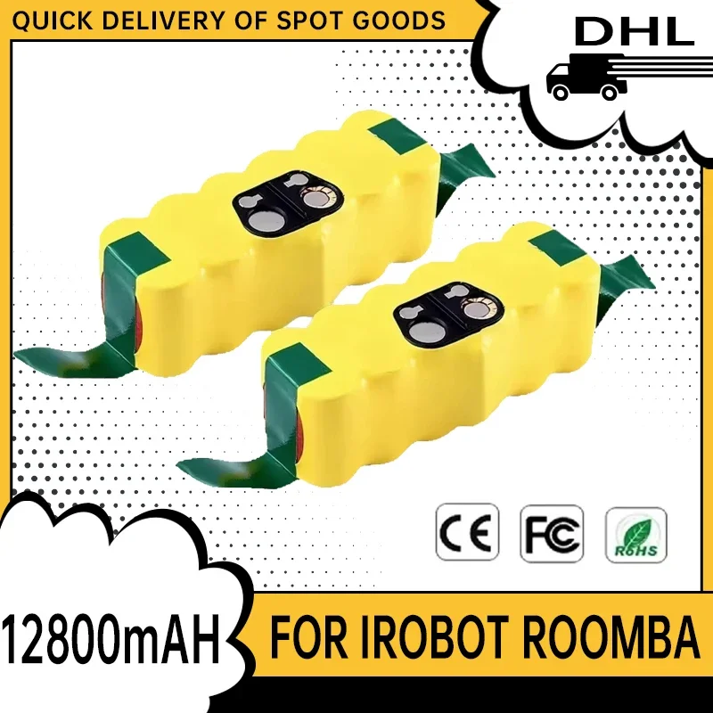 High-Performance 12.8Ah 14.4V Battery for Roomba 500/600/700/800 Series - Durable & Reliable - Top Rated!
High-Performance 12.8Ah 14.4V Battery for Roomba 500/600/700/800 Series - Durable & Reliable - Top Rated!