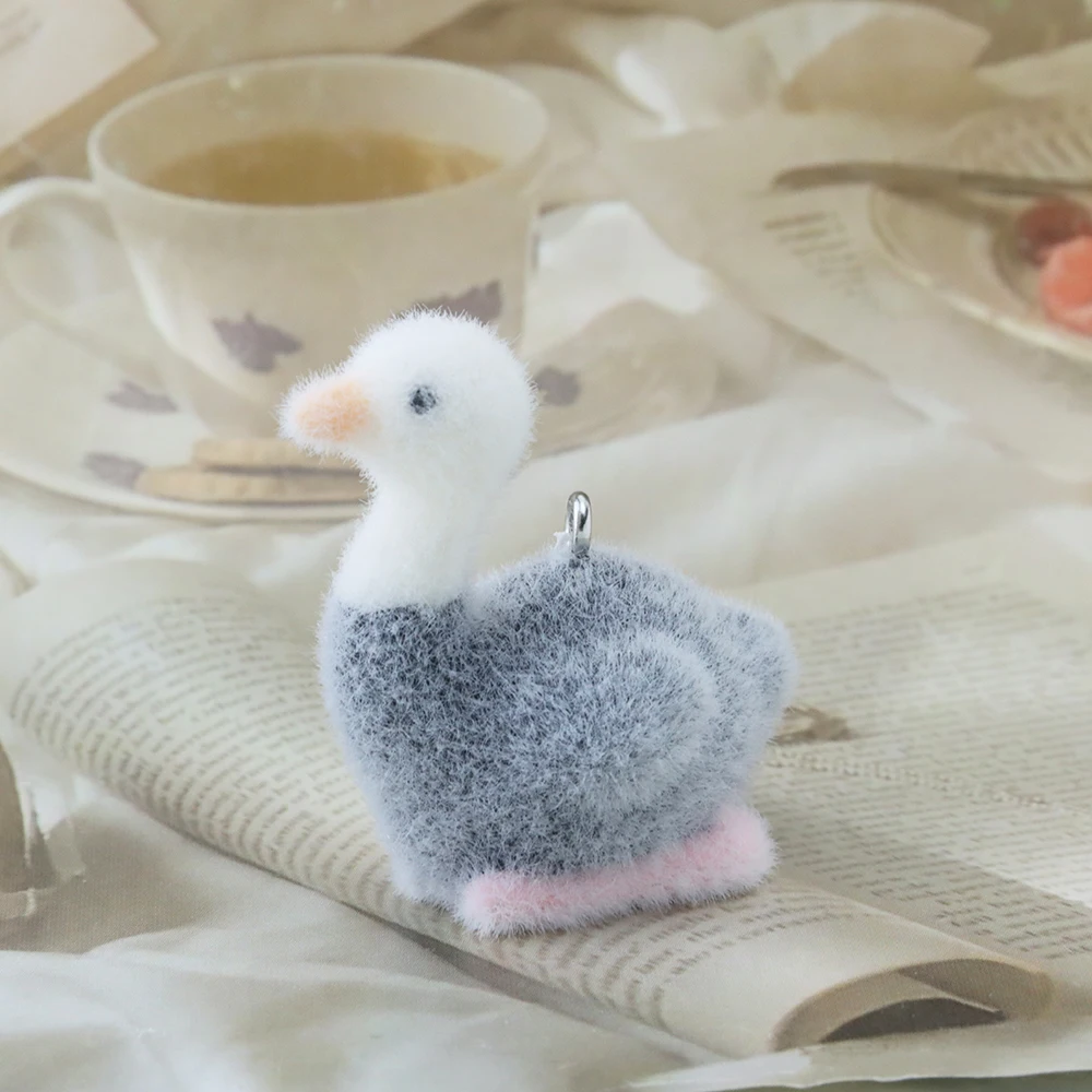 WZNB 2pcs Resin Flocking Pendant Duck Pendant Charms Jewelry Making Keychain Mobile Phone Chain Backpack Accessories Material
WZNB 2pcs Resin Flocking Pendant Duck Pendant Charms Jewelry Making Keychain Mobile Phone Chain Backpack Accessories Material