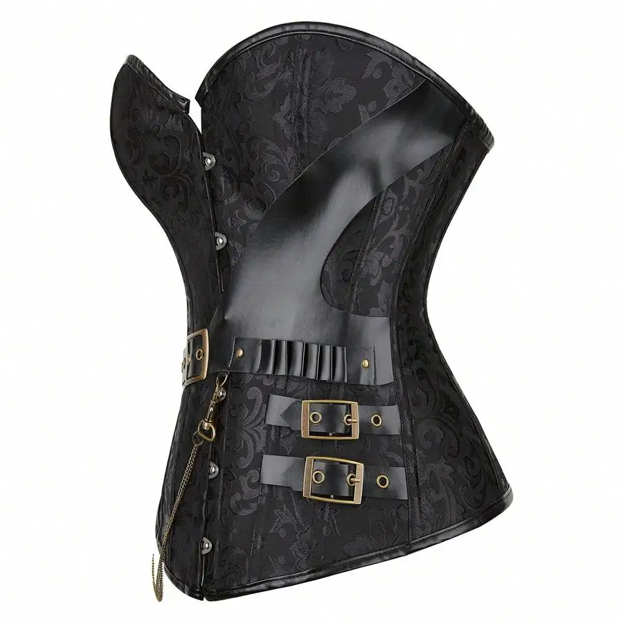 Steampunk Gothic Corset For Women Overbust Bustier Waist Cincher Costume
Steampunk Gothic Corset For Women Overbust Bustier Waist Cincher Costume