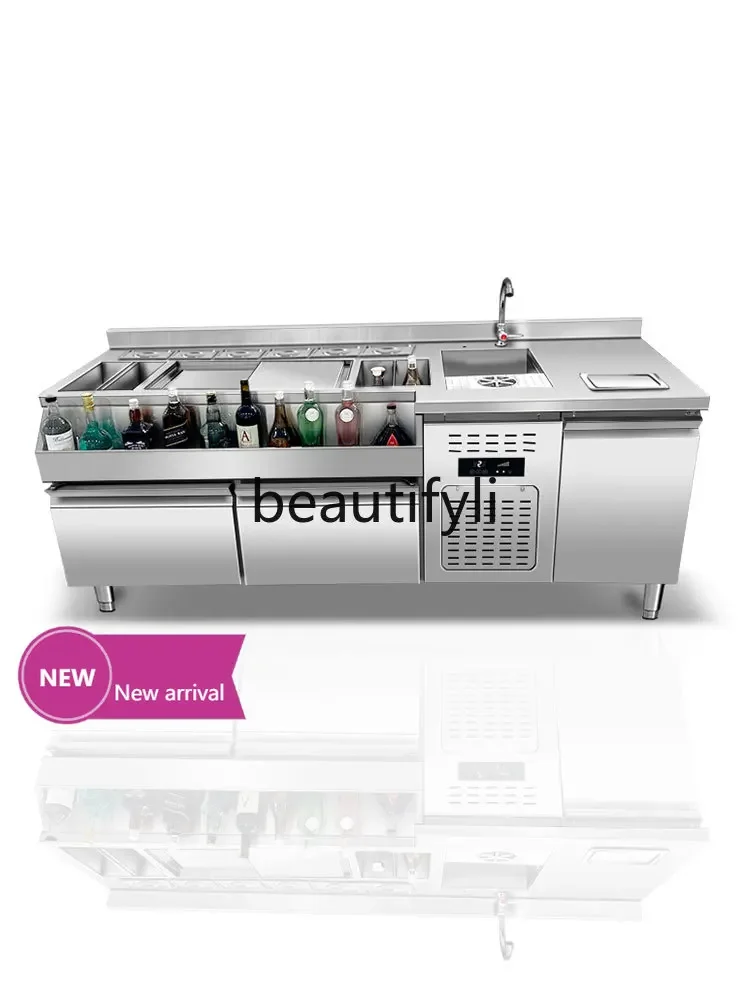 x Bar, Console Stainless Steel Bartending Bench Commercial Refrigeration Mobile Bartending Cabinet X
x Bar, Console Stainless Steel Bartending Bench Commercial Refrigeration Mobile Bartending Cabinet X