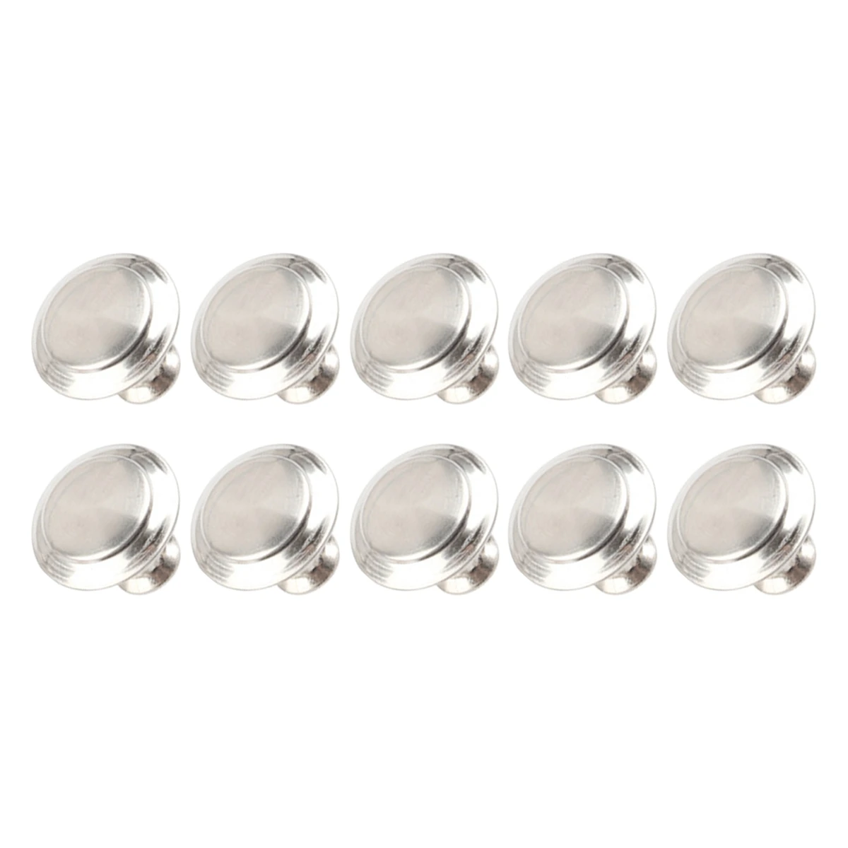 10Pcs Elegant Stainless Steel Door Pull Handle Brushed Flat Single Hole Knob Cupboard Cabinet Drawer Closet Puller Wardrobe 
10Pcs Elegant Stainless Steel Door Pull Handle Brushed Flat Single Hole Knob Cupboard Cabinet Drawer Closet Puller Wardrobe