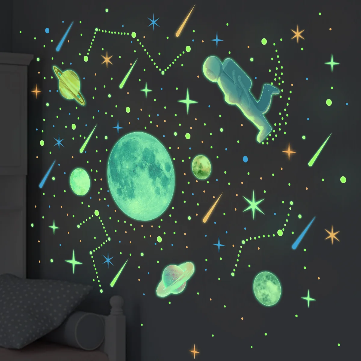 Glow in the Dark Wall Stickers Kids Babies Nursery Children's Room Luminous Plants Star Decals Home Decor Creative Art Poster
Glow in the Dark Wall Stickers Kids Babies Nursery Children's Room Luminous Plants Star Decals Home Decor Creative Art Poster