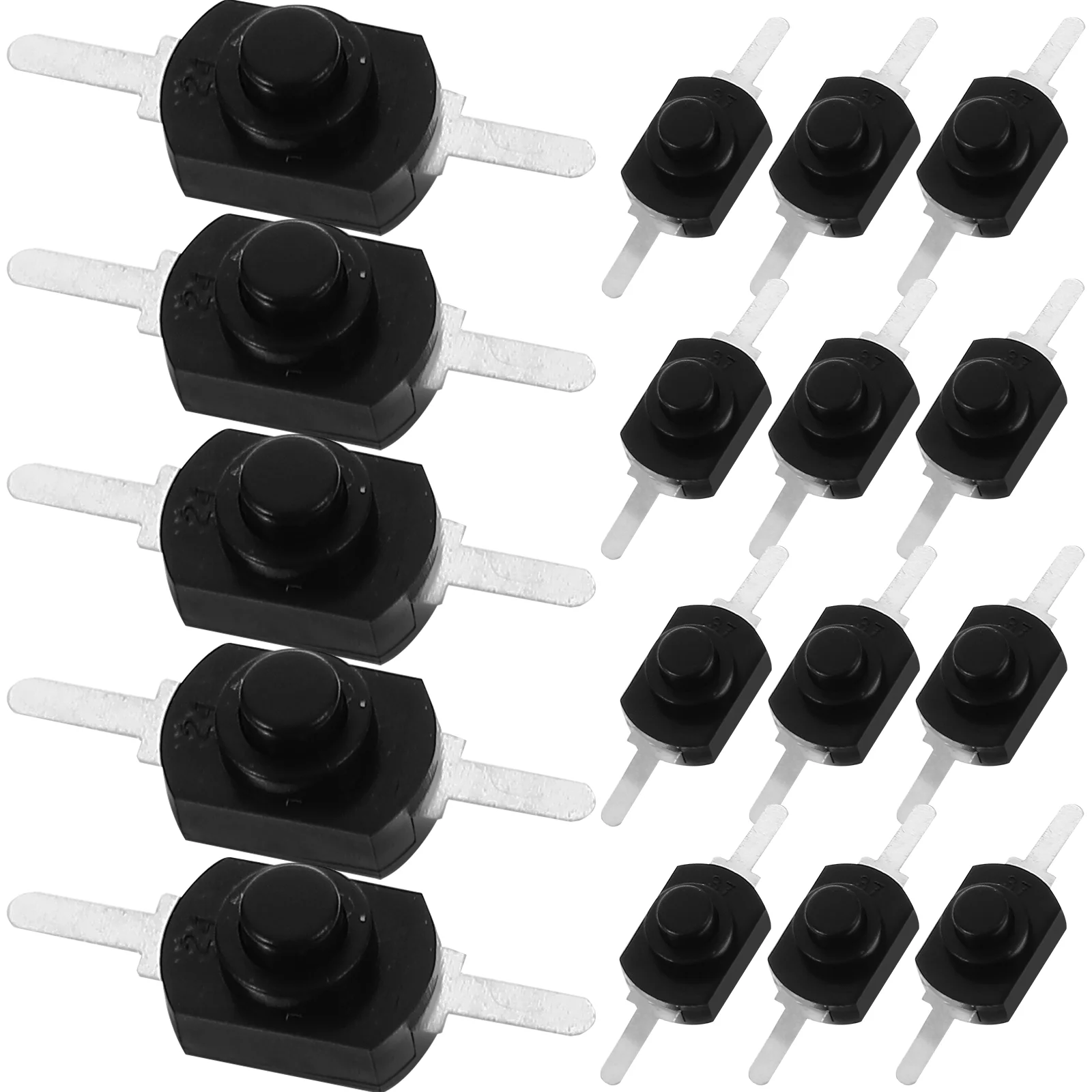 50 Pcs Normally Closed Switch Micro Button Push Flashlight Mini Miniature Black Abs
50 Pcs Normally Closed Switch Micro Button Push Flashlight Mini Miniature Black Abs