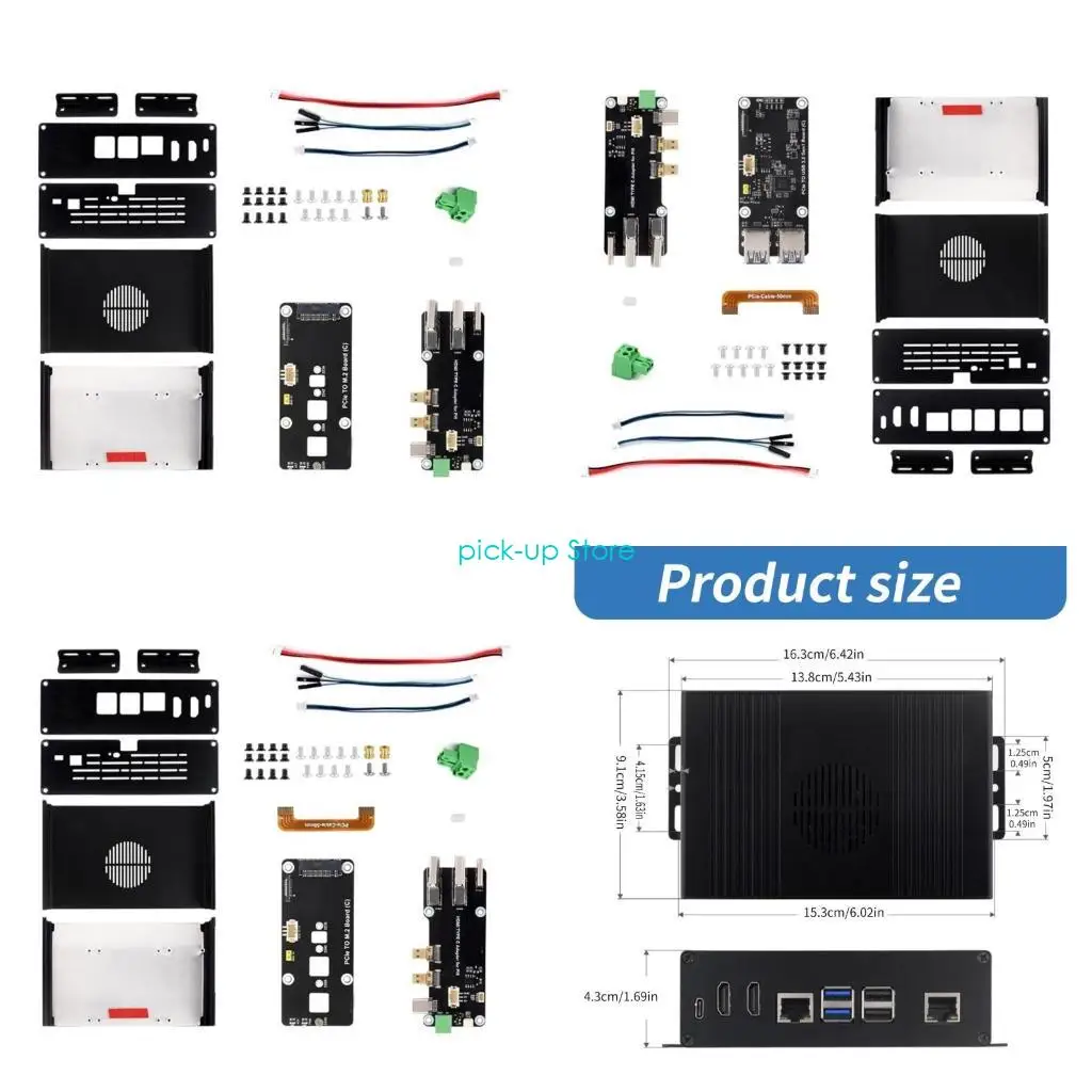 Q5WA Aluminum RPI 5 Корпусная плата PCIe PCIe Плата множественной функции необязательно
Q5WA Aluminum RPI 5 Корпусная плата PCIe PCIe Плата множественной функции необязательно