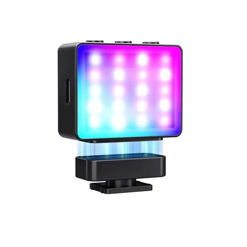 Portable M23 Magnetic RGB Camera Auxiliary Light 1.5W Cold Shoe LED Video Panel Fill Lighting For DSLR Camera
Portable M23 Magnetic RGB Camera Auxiliary Light 1.5W Cold Shoe LED Video Panel Fill Lighting For DSLR Camera