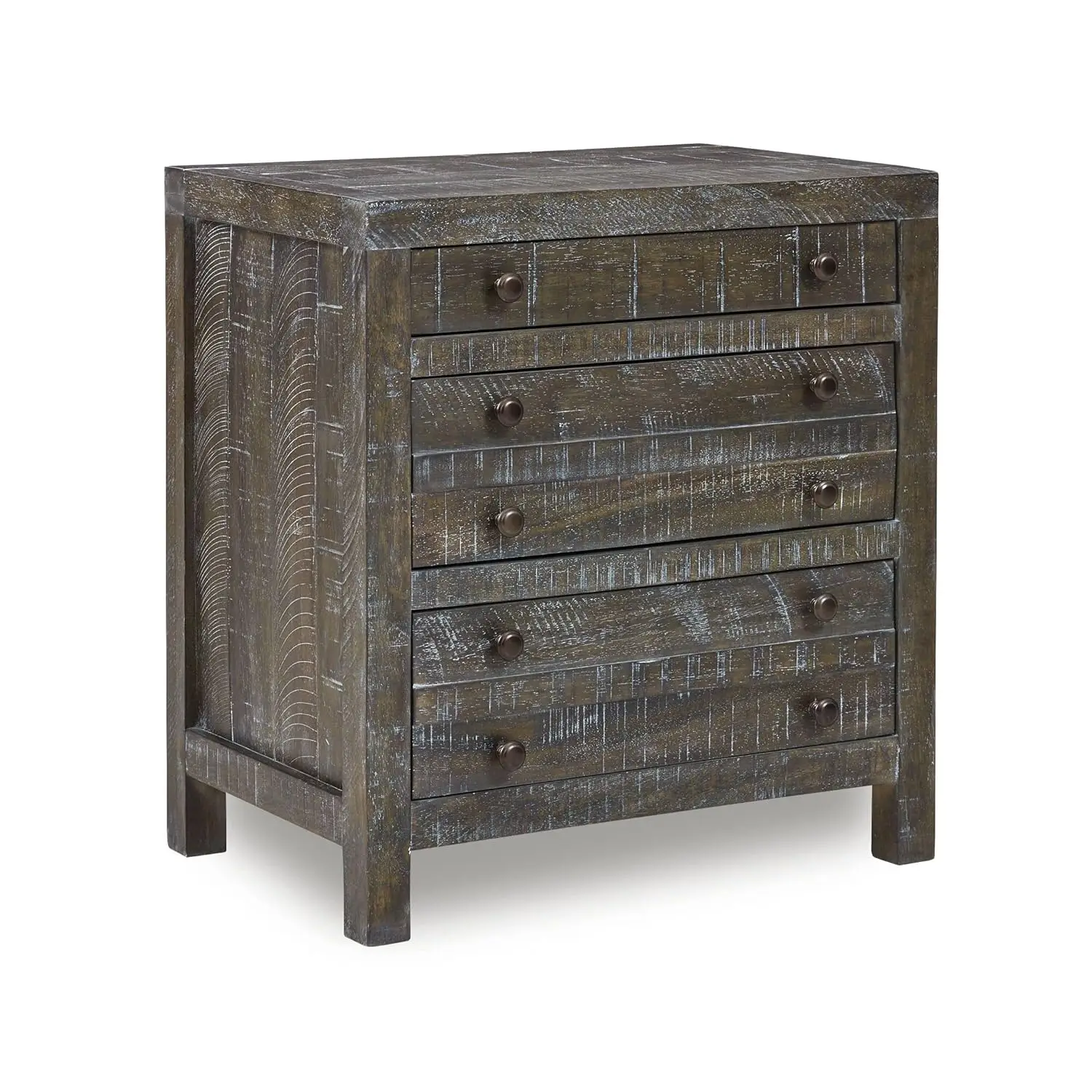 Solid Wood 3-Drawer Nightstand Metal Handles Bedroom Storage 24x18x28", Customized
Solid Wood 3-Drawer Nightstand Metal Handles Bedroom Storage 24x18x28", Customized
