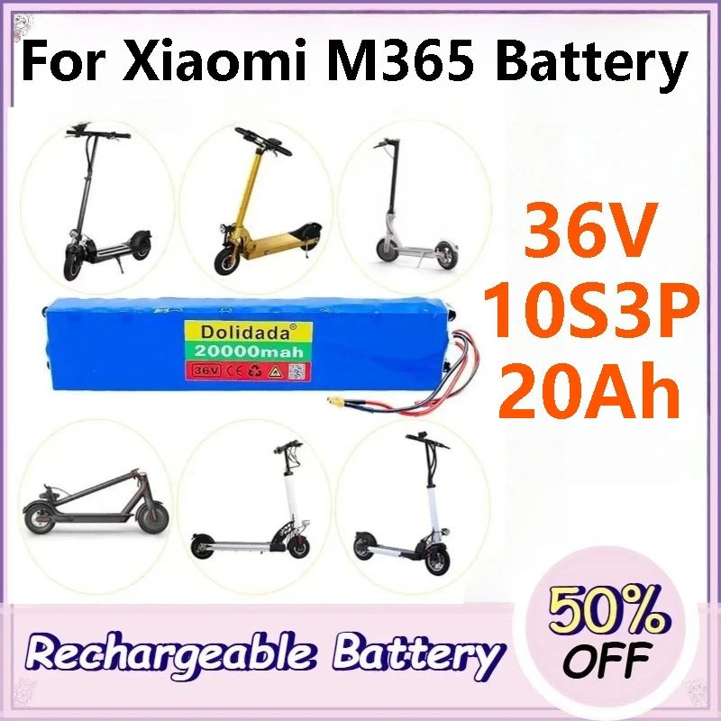 36V 10S3P 20Ah Battery Pack ForXiaomi M365 Battery
36V 10S3P 20Ah Battery Pack ForXiaomi M365 Battery