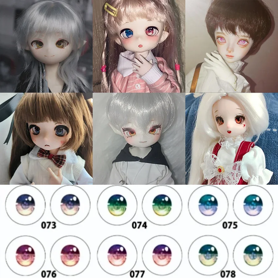 Doll Eyes Diameter 8/10/12/14/16/18/20/22/23/25/26/30mm Eyeball Bjd Cartoon Ob11 HD Glass Doll Accessories
Doll Eyes Diameter 8/10/12/14/16/18/20/22/23/25/26/30mm Eyeball Bjd Cartoon Ob11 HD Glass Doll Accessories