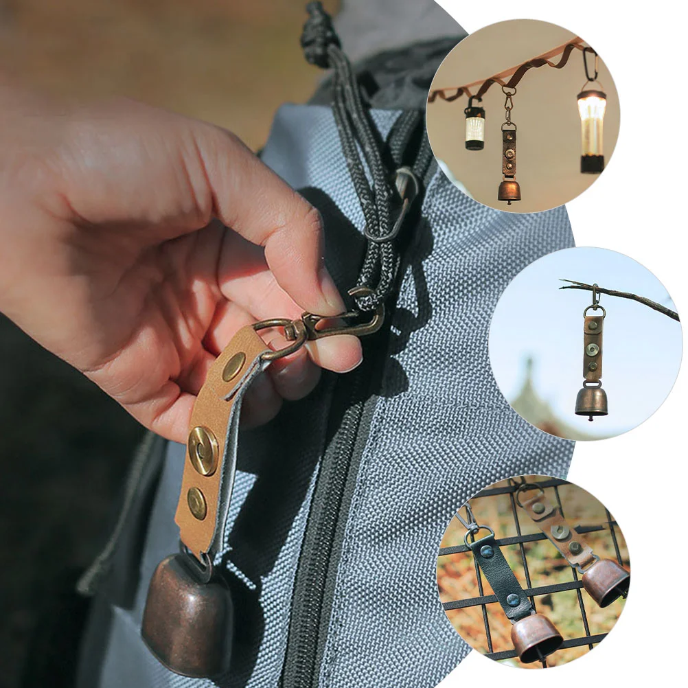 2 Pcs Ring Mini Caramel Colour Travel Outdoor Products Backpack Ringing 14x35cm Iron Hiking Bell
2 Pcs Ring Mini Caramel Colour Travel Outdoor Products Backpack Ringing 14x35cm Iron Hiking Bell