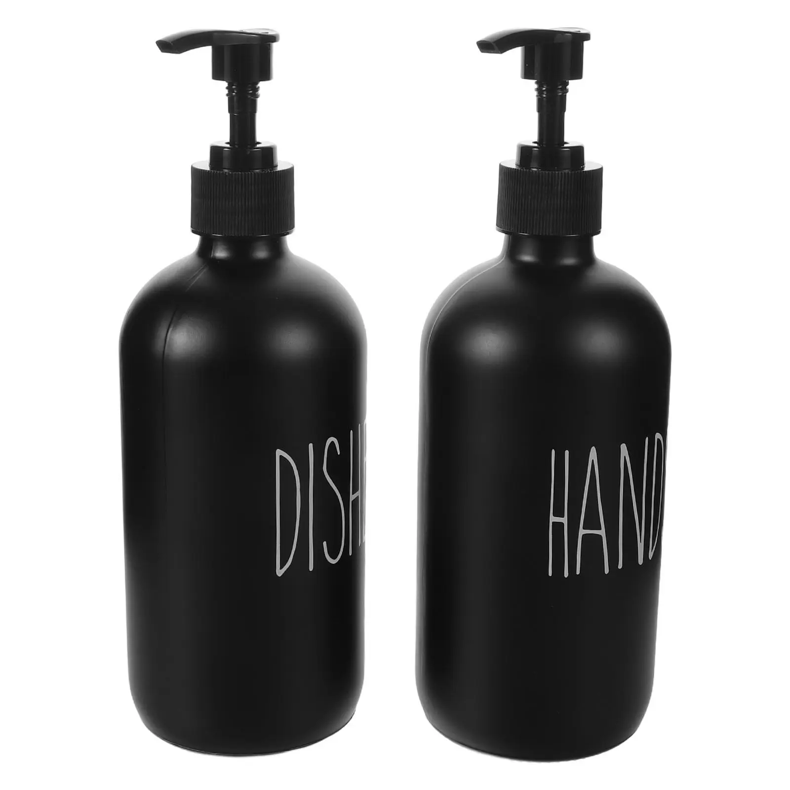 2Pcs Black Soap Dispenser Set Refillable Pump Bottles for Bathroom Kitchen Countertop Liquid Dispenser for Lotion Shampoo Dish
2Pcs Black Soap Dispenser Set Refillable Pump Bottles for Bathroom Kitchen Countertop Liquid Dispenser for Lotion Shampoo Dish