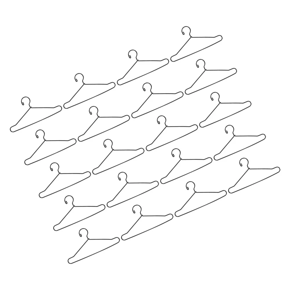 20 Pcs Mini Metal Clothes Hangers for Pet Outfits Black Wardrobe Gown Rack Accessories Collection Gift Idea
20 Pcs Mini Metal Clothes Hangers for Pet Outfits Black Wardrobe Gown Rack Accessories Collection Gift Idea