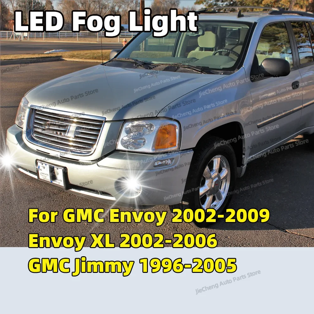 2x светодиодные противотуманные фары Canbus для GMC Envoy 2002-2009, Envoy XL 2002-2006, GMC Jimmy 1996-2005
2x светодиодные противотуманные фары Canbus для GMC Envoy 2002-2009, Envoy XL 2002-2006, GMC Jimmy 1996-2005