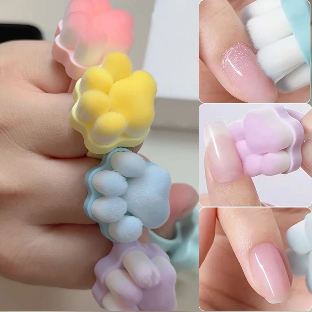 5-Colors Fluffy Cat Paw Ring Nail Dust Brush Finger Ring Duster for Remove Gel Polish Powder Soft FurDust Nail Art Cleaning Tool
5-Colors Fluffy Cat Paw Ring Nail Dust Brush Finger Ring Duster for Remove Gel Polish Powder Soft FurDust Nail Art Cleaning Tool