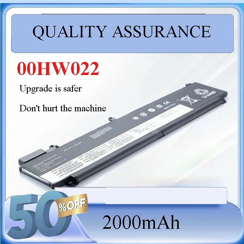 New 00HW022 00HW023 00HW024 00HW025 Laptop Battery For Lenovo T460S T470S ASM P/N SB10F46462
New 00HW022 00HW023 00HW024 00HW025 Laptop Battery For Lenovo T460S T470S ASM P/N SB10F46462