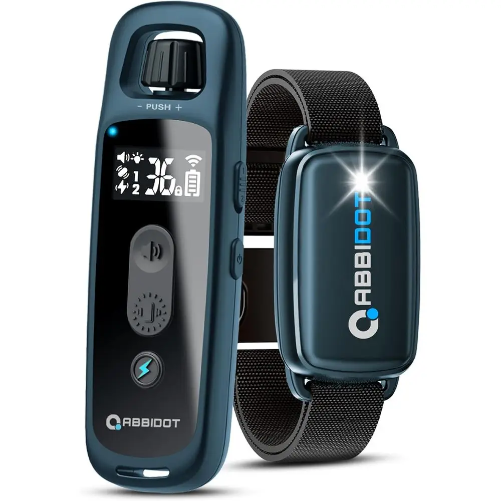 3300 T Dog Training Collar with Remote, IPX7 Waterproof, 4 Training Modes, Rechargeable E-Collar for Dogs 15-120 lbs
3300 T Dog Training Collar with Remote, IPX7 Waterproof, 4 Training Modes, Rechargeable E-Collar for Dogs 15-120 lbs