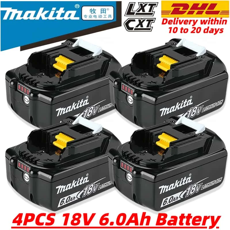 100% original Makita 18V 6.0Ah Rechargeable Battery ,For Makita BL1830 BL1830B BL1840 BL1840B BL1850 BL1850B Power Tools Battery
100% original Makita 18V 6.0Ah Rechargeable Battery ,For Makita BL1830 BL1830B BL1840 BL1840B BL1850 BL1850B Power Tools Battery