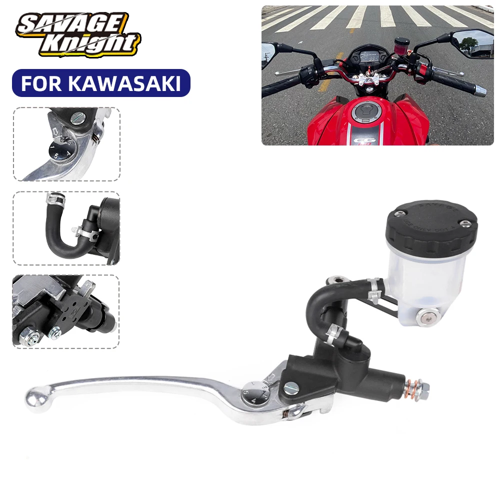 For Kawasaki Ninja 125 250 400 Z400 Z650 Z750 Z250 Z125 Brake Master Cylinder Pump Brake Lever Ninja ZX-4R ZX-6R ZX-25R EX650
For Kawasaki Ninja 125 250 400 Z400 Z650 Z750 Z250 Z125 Brake Master Cylinder Pump Brake Lever Ninja ZX-4R ZX-6R ZX-25R EX650