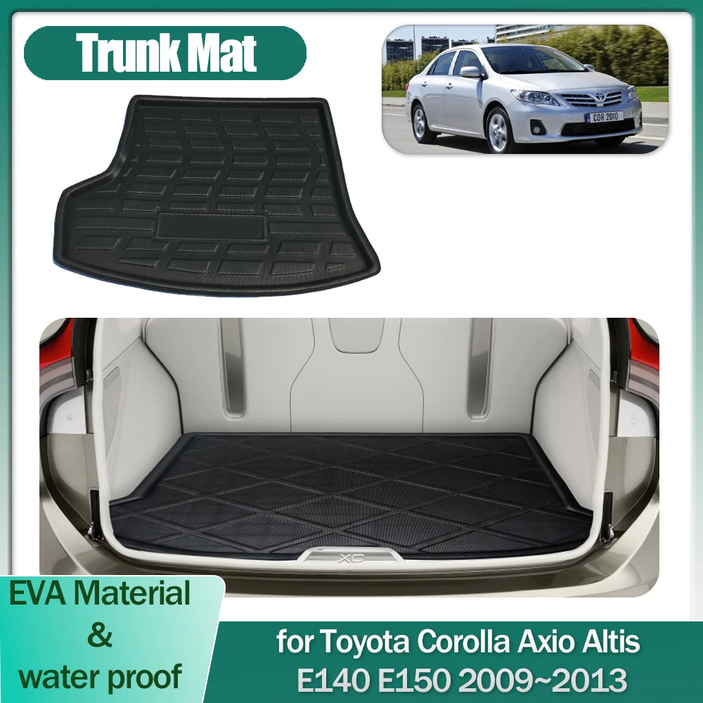 Коврик в багажник автомобиля для Toyota Corolla Axio Altis E140 E150 2009 ~ 2013, подставка для багажника, напольный коврик, водонепроницаемый чехол, аксессуары
Коврик в багажник автомобиля для Toyota Corolla Axio Altis E140 E150 2009 ~ 2013, подставка для багажника, напольный коврик, водонепроницаемый чехол, аксессуары