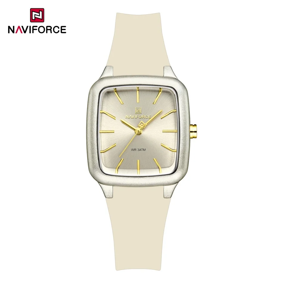 NAVIFORCE Women Quartz Wristwatch Lightweight Silicone Minimalist Dot Line Waterproof Watches Casual Girls Youth Fashion Watch
NAVIFORCE Women Quartz Wristwatch Lightweight Silicone Minimalist Dot Line Waterproof Watches Casual Girls Youth Fashion Watch