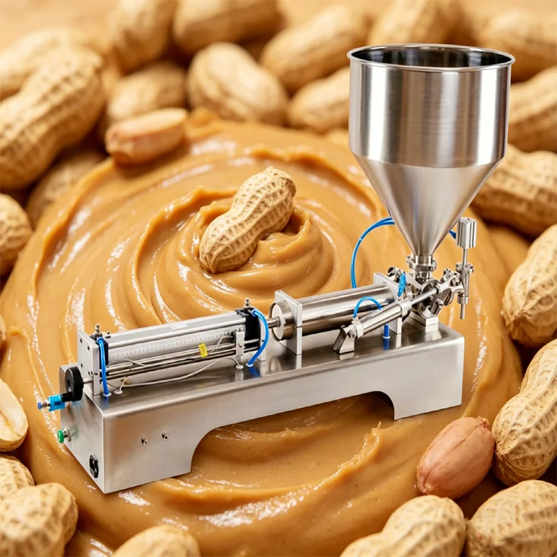 Paste Liquid Dual-Use Filling Machine Honey Peanut Butter Cosmetics Lotion Liquid Horizontal Pneumatic Filling Machine
Paste Liquid Dual-Use Filling Machine Honey Peanut Butter Cosmetics Lotion Liquid Horizontal Pneumatic Filling Machine