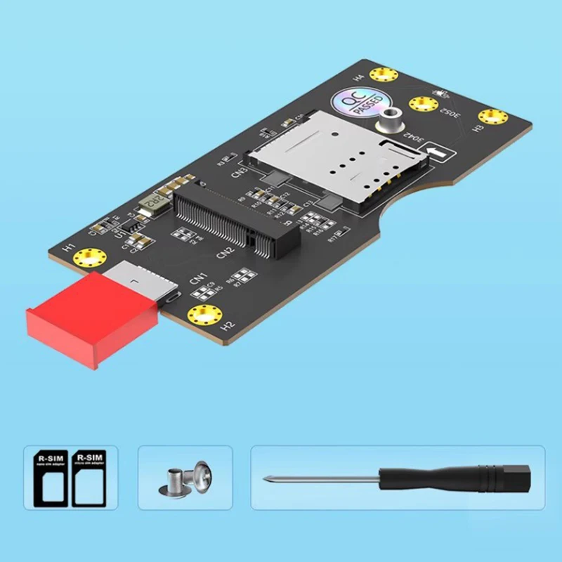 JavicTech NGFF(M.2) to USB 3.0 Adapter with Dual NANO SIM card Slot for 3G/4G/5G Module Support SIM 8pin card connector
JavicTech NGFF(M.2) to USB 3.0 Adapter with Dual NANO SIM card Slot for 3G/4G/5G Module Support SIM 8pin card connector
