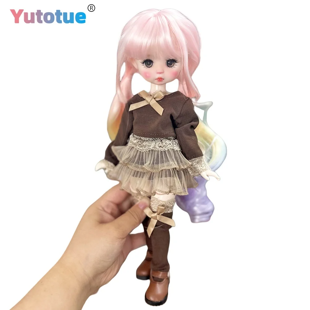 YUTOTUE 12 inch Height Cute Girl Doll Mini BJD Toy Handpainted Makeup Lifelike Kids Gift
YUTOTUE 12 inch Height Cute Girl Doll Mini BJD Toy Handpainted Makeup Lifelike Kids Gift