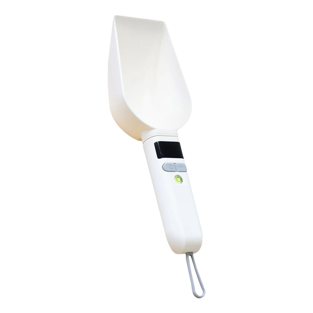 Rechargeable Pet Food Scale Spoon White Detachable Shovel Kitchen Weighing Spoon Measuring Tool for Dry Food Dog Cat Portion
Rechargeable Pet Food Scale Spoon White Detachable Shovel Kitchen Weighing Spoon Measuring Tool for Dry Food Dog Cat Portion