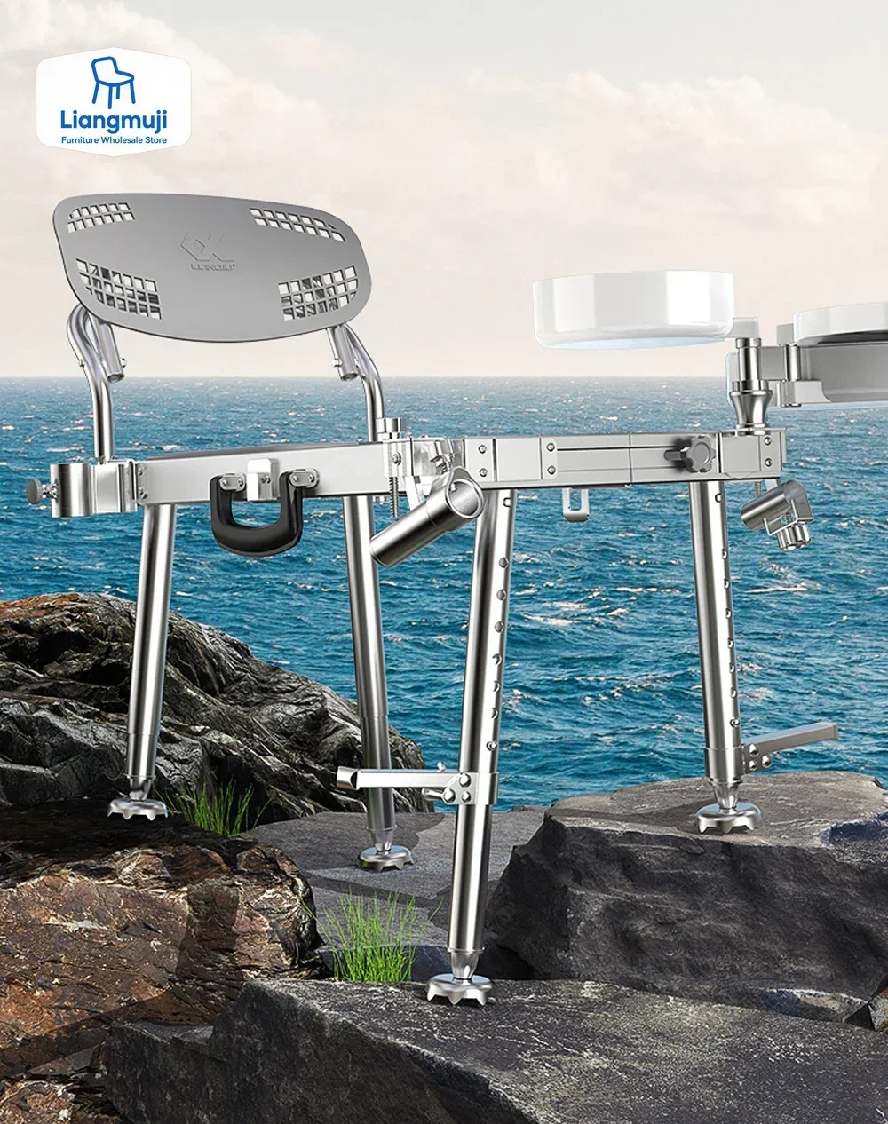 New Fishing Platform Ultra Light and Thickened Portable Chair Aluminum Alloy Multifunctional Fishing In Water Mini Easy To Carry
New Fishing Platform Ultra Light and Thickened Portable Chair Aluminum Alloy Multifunctional Fishing In Water Mini Easy To Carry