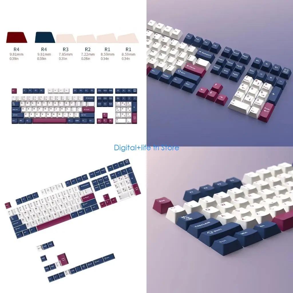E06D 126Keys Keycap Original Profile Double Shot PBT Mech Soldier Keycap for Switches
E06D 126Keys Keycap Original Profile Double Shot PBT Mech Soldier Keycap for Switches