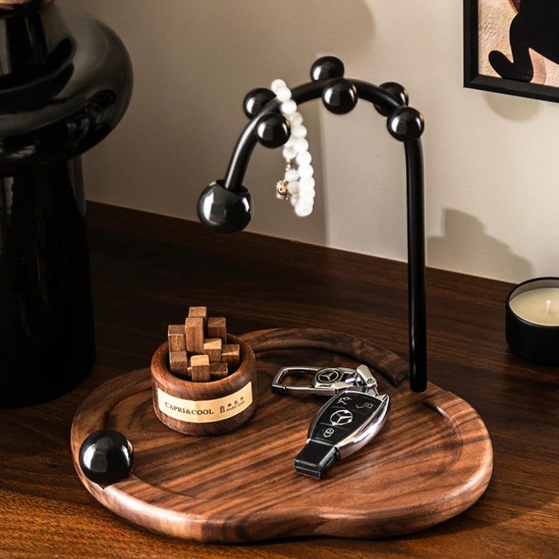 Walnut Wood Entrance Key Storage Ornaments High-end Storage Tray for Entry Shoe Cabinet High Beauty Makeup Table Jewelry Tray
Walnut Wood Entrance Key Storage Ornaments High-end Storage Tray for Entry Shoe Cabinet High Beauty Makeup Table Jewelry Tray