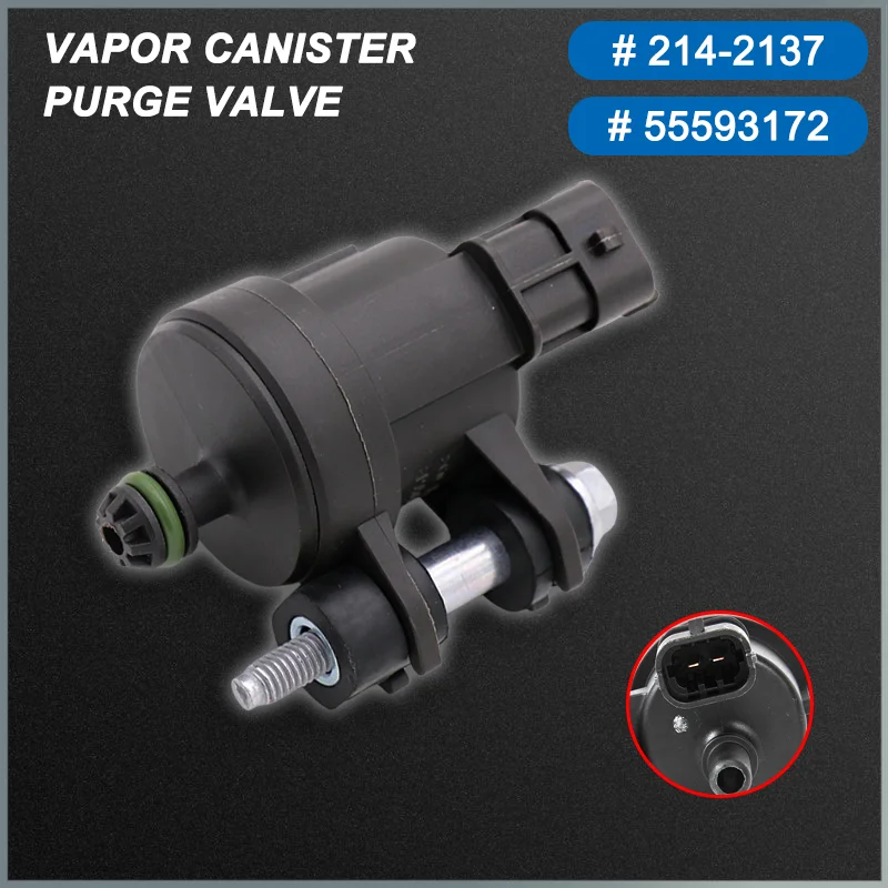 Vapor Canister Purge Vent Valve 214-2137 2142137 for Chevrolet 2011-2015 VOLT L4 1.4L Cadillac 2014-2016 ELR 55593172 0280142548
Vapor Canister Purge Vent Valve 214-2137 2142137 for Chevrolet 2011-2015 VOLT L4 1.4L Cadillac 2014-2016 ELR 55593172 0280142548