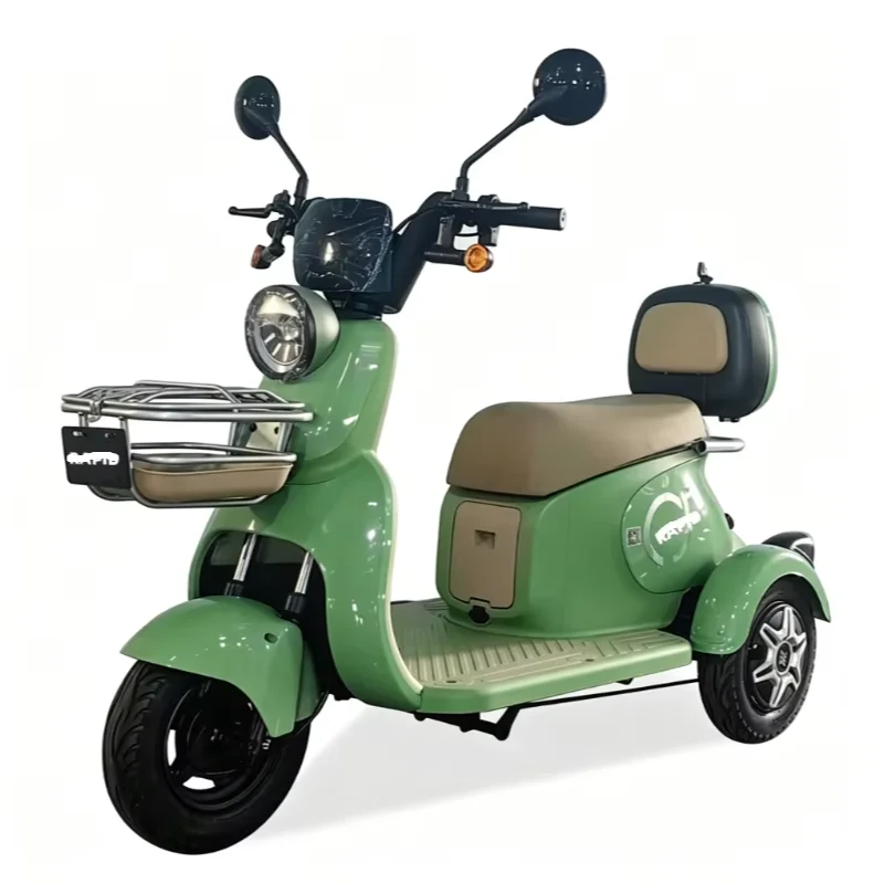 Adult Electric Tricycle 48V 1001-2000W 3 Wheel E-Scooter with Rear Basket & Backrest 50-200KM Range for Daily Commute
Adult Electric Tricycle 48V 1001-2000W 3 Wheel E-Scooter with Rear Basket & Backrest 50-200KM Range for Daily Commute