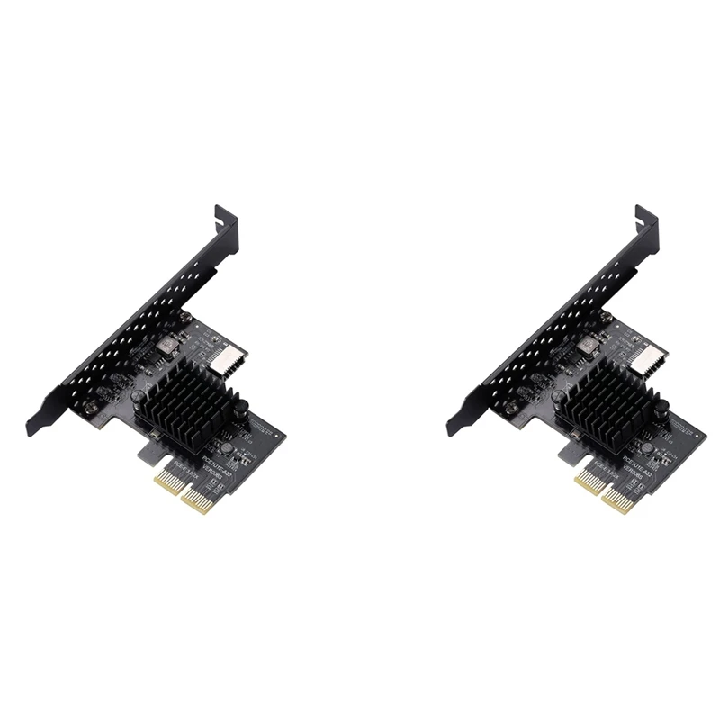 2X PCI-E 2X To USB3.1 A-Key Gen2 Front Type-E Expansion Card,10Gbps Type-E 20-Pin Front Panel Connector Riser Card
2X PCI-E 2X To USB3.1 A-Key Gen2 Front Type-E Expansion Card,10Gbps Type-E 20-Pin Front Panel Connector Riser Card