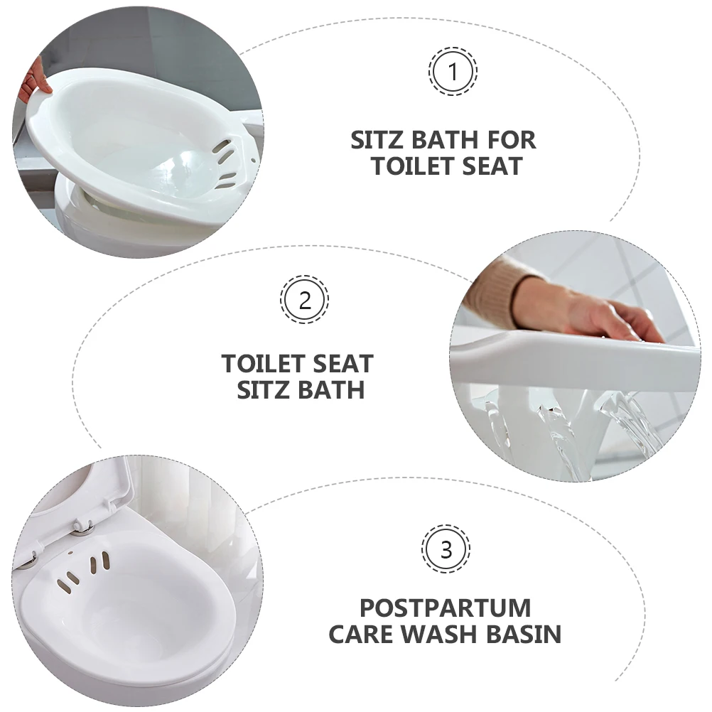Sitz Bath Toilet Seat Postpartum Care Foldable Squat Free Basin Plastic Bidet for Elderly Pregnant Women Hemorrhoids Patients
Sitz Bath Toilet Seat Postpartum Care Foldable Squat Free Basin Plastic Bidet for Elderly Pregnant Women Hemorrhoids Patients