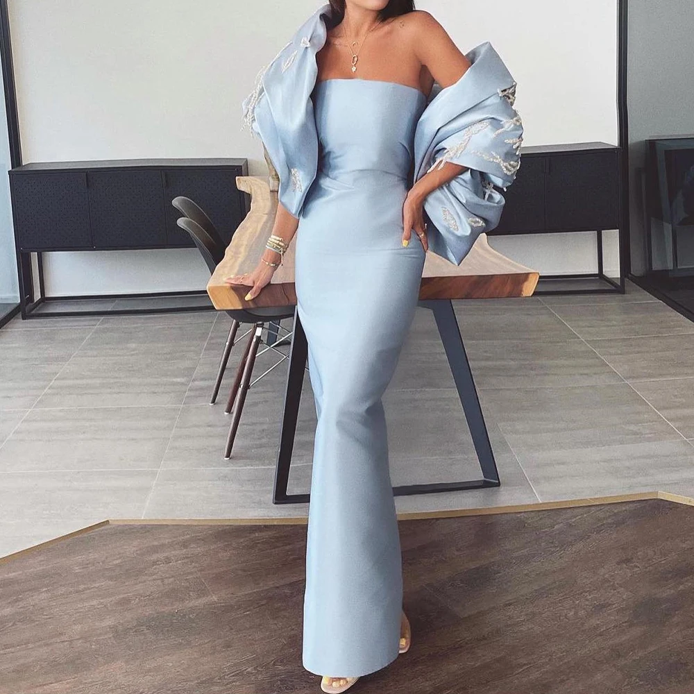 CustomizedCustomized Exquisite Straight Ankle Length Strapless Jersey Sleeveless Crystal Pleats Evening Dress Fashion vestidos p
CustomizedCustomized Exquisite Straight Ankle Length Strapless Jersey Sleeveless Crystal Pleats Evening Dress Fashion vestidos p