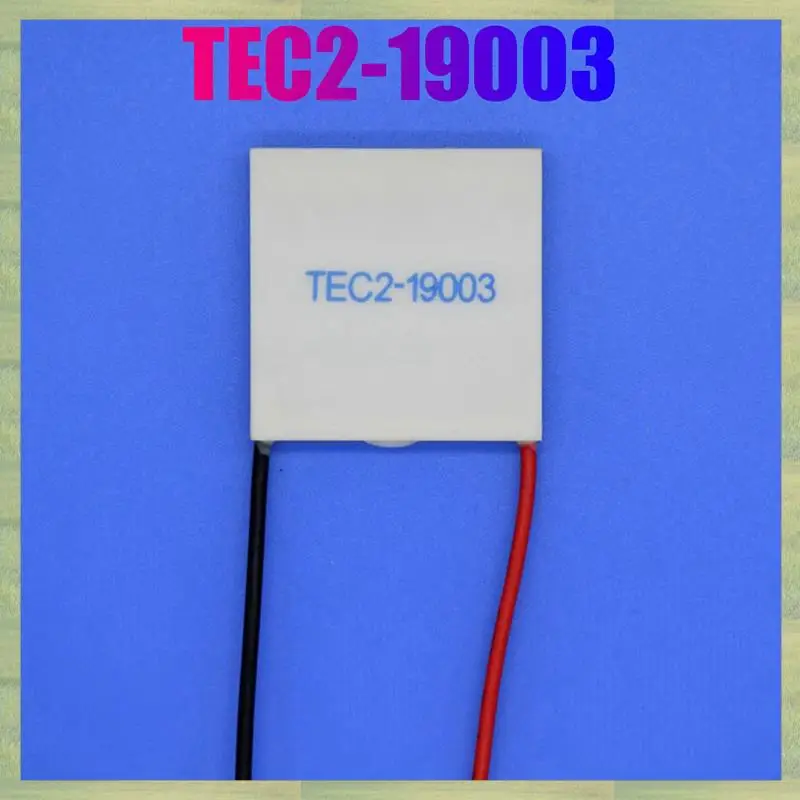 N15R-8X TEC2-19003 Thermoelectric Cooler Peltier 30X30mm 19003 Double Elements Module Electronic Cooling Sheet
N15R-8X TEC2-19003 Thermoelectric Cooler Peltier 30X30mm 19003 Double Elements Module Electronic Cooling Sheet