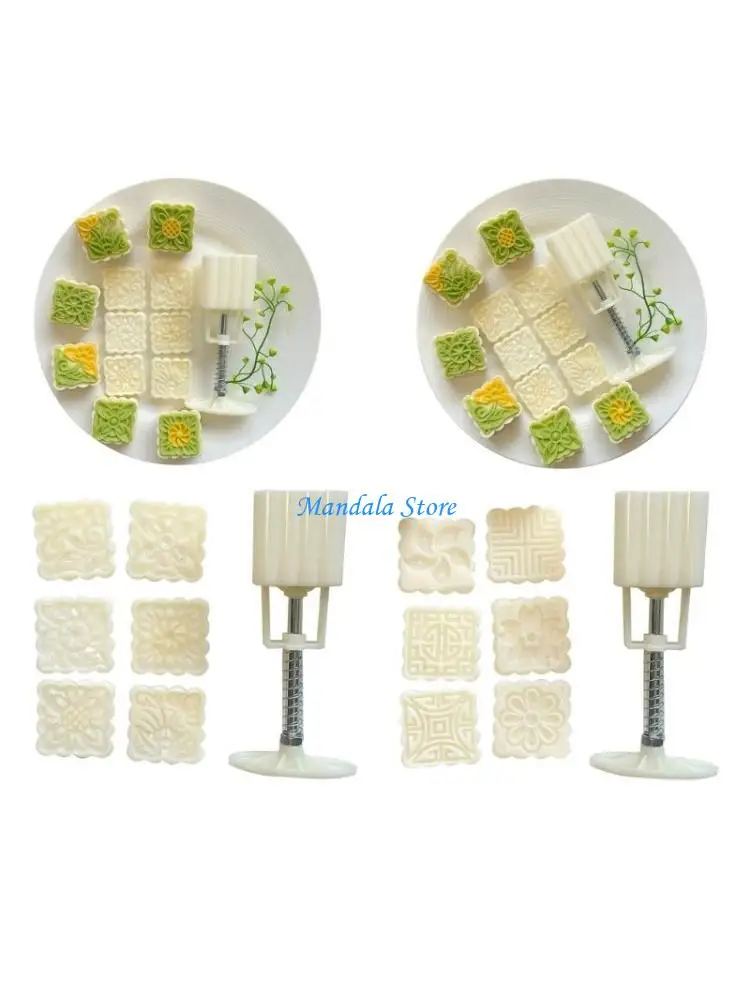 U2JC Ice Skin Mooncakes Mold Green Bean Treats Mould Ice Skin Plastic Pastries Mold
U2JC Ice Skin Mooncakes Mold Green Bean Treats Mould Ice Skin Plastic Pastries Mold