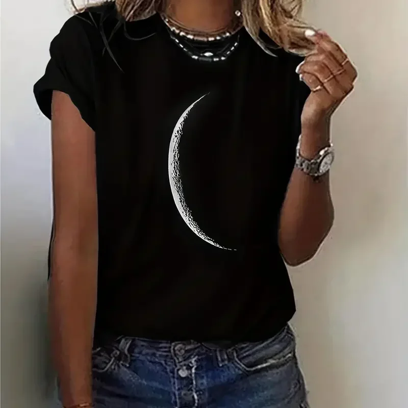 Skull Print T-Shirt Summer Short Sleeve Casual Top Women's Clothing Watercolor Sweet Print Summer T Clothing T-shirts
Skull Print T-Shirt Summer Short Sleeve Casual Top Women's Clothing Watercolor Sweet Print Summer T Clothing T-shirts